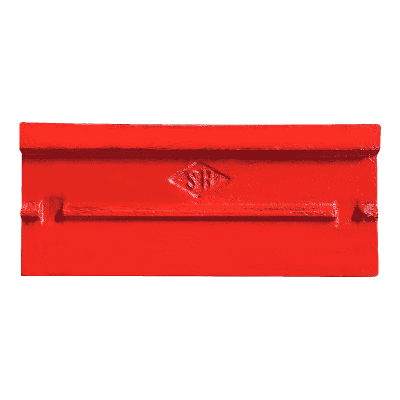 Martello con piastra cromata alta per frantumatore a urto