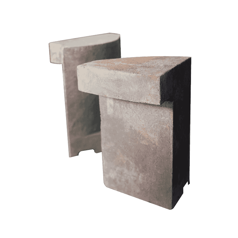 Piastra protettiva periferica ad alto contenuto di cromo per frantoio a urto ad albero verticale