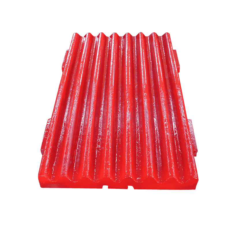 Piastra a mascelle fissa in acciaio al manganese ad alto contenuto di frantoio a mascelle