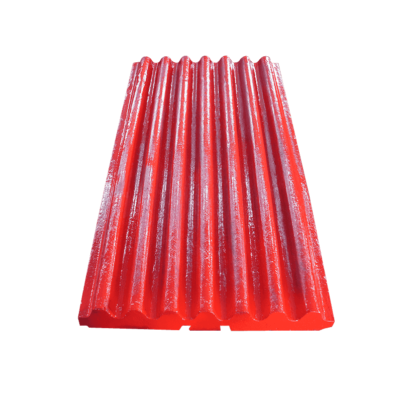 Piastra a mascelle mobili in acciaio al manganese ad alto contenuto di frantoio a mascelle