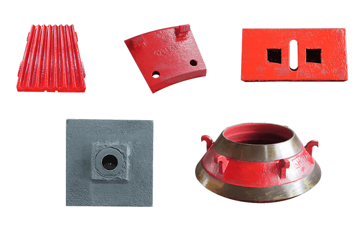 Getti di acciaio ad alto contenuto di manganese